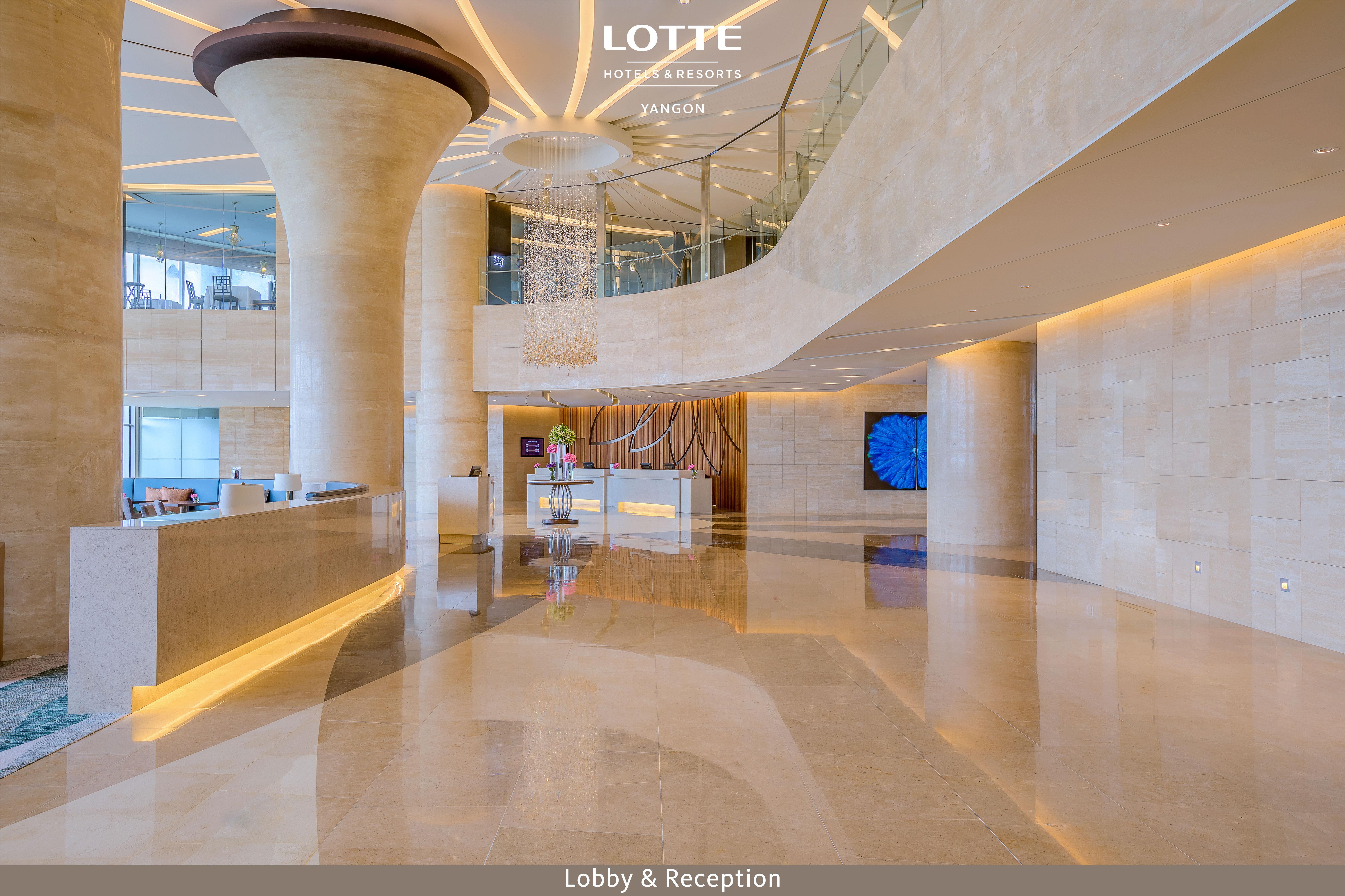 Lotte Hotel Yangón Exterior foto