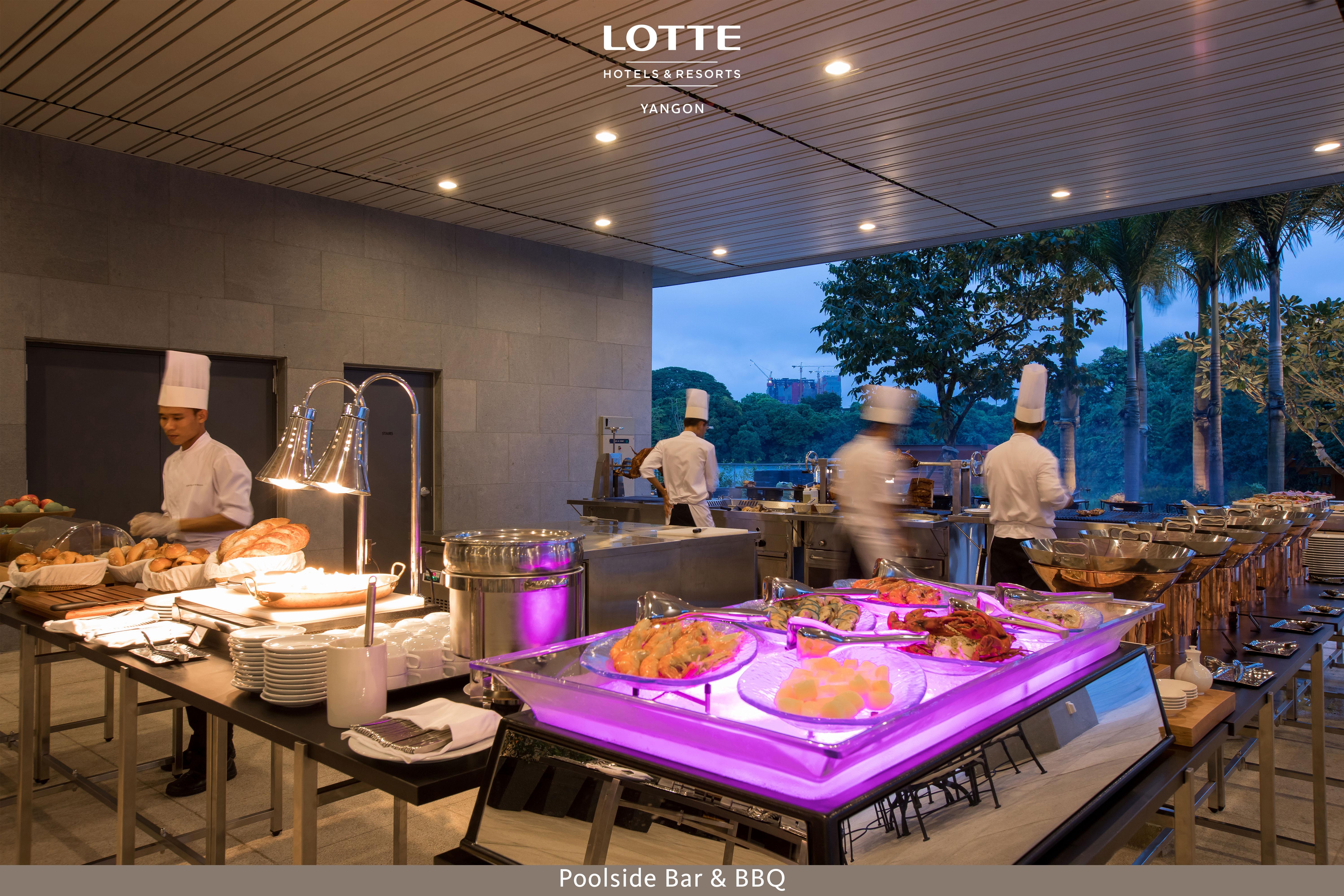 Lotte Hotel Yangón Exterior foto