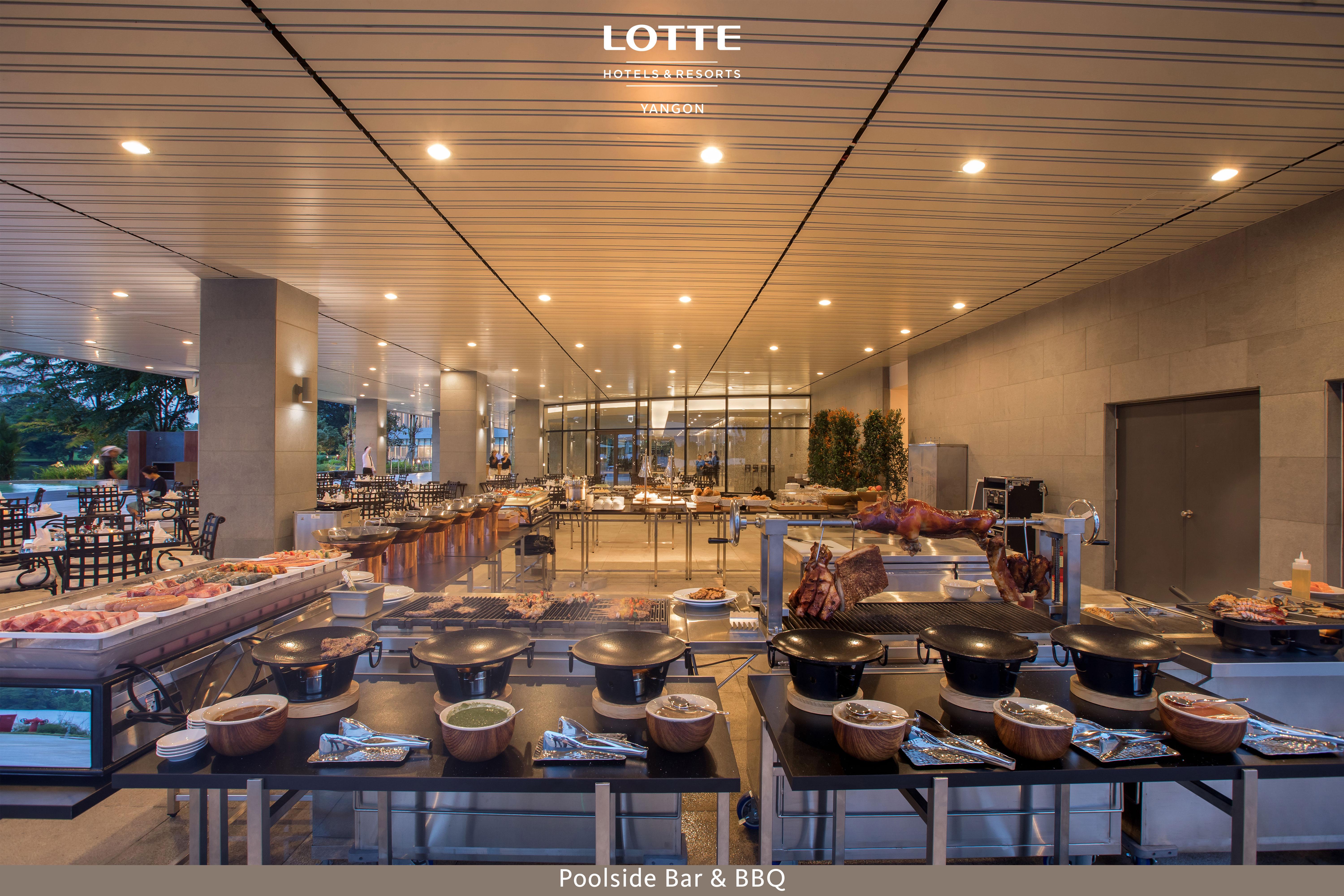 Lotte Hotel Yangón Exterior foto