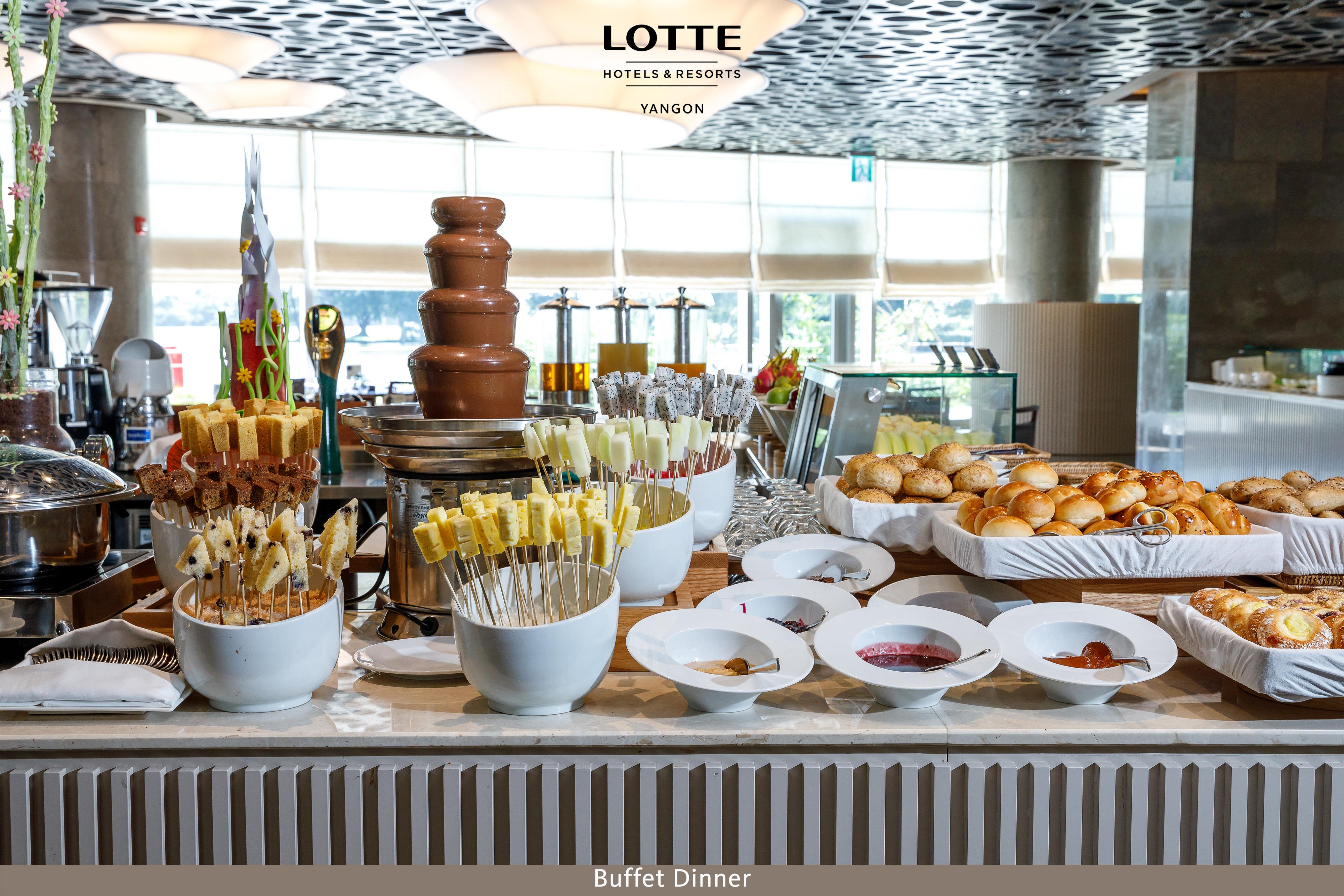 Lotte Hotel Yangón Exterior foto