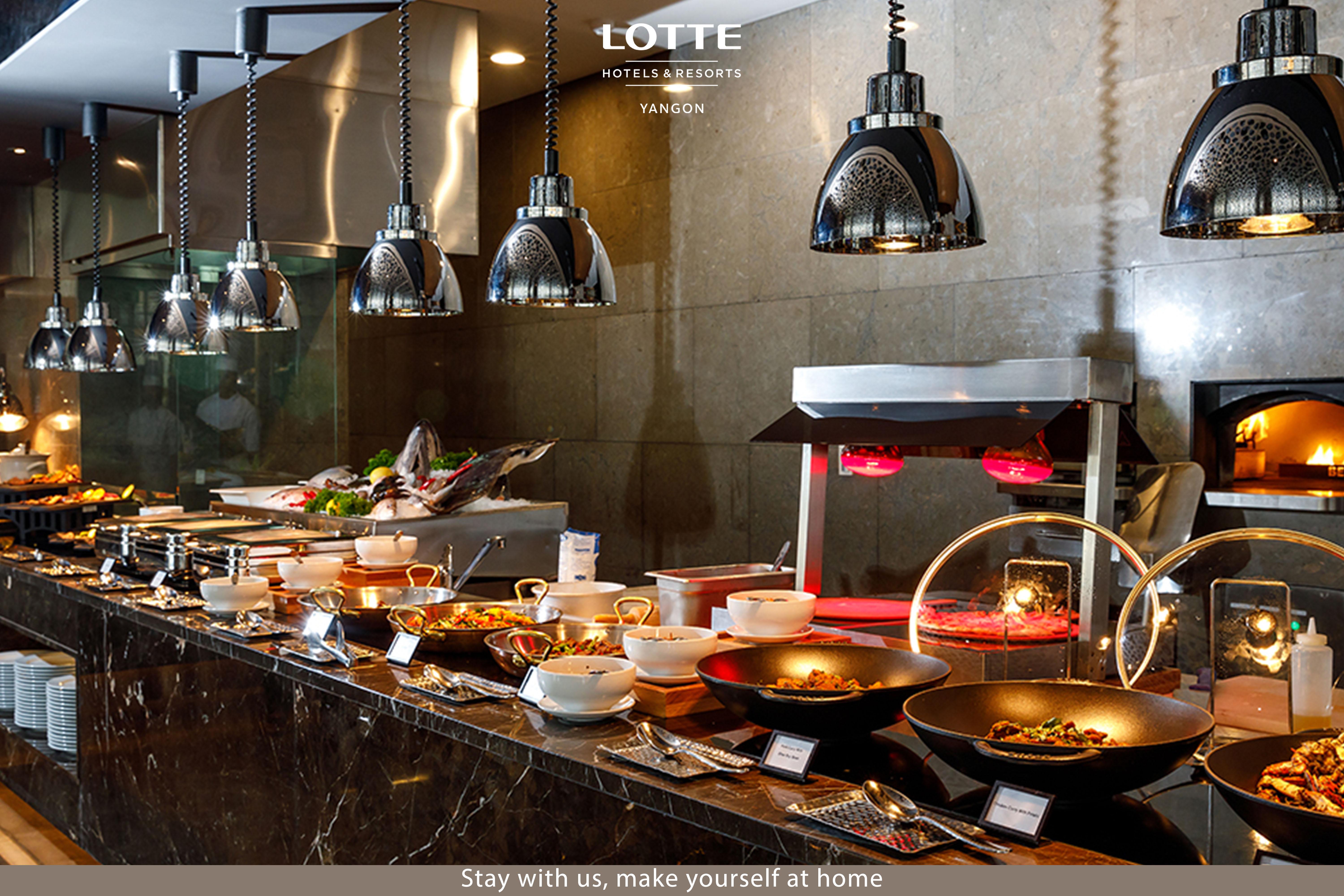Lotte Hotel Yangón Exterior foto