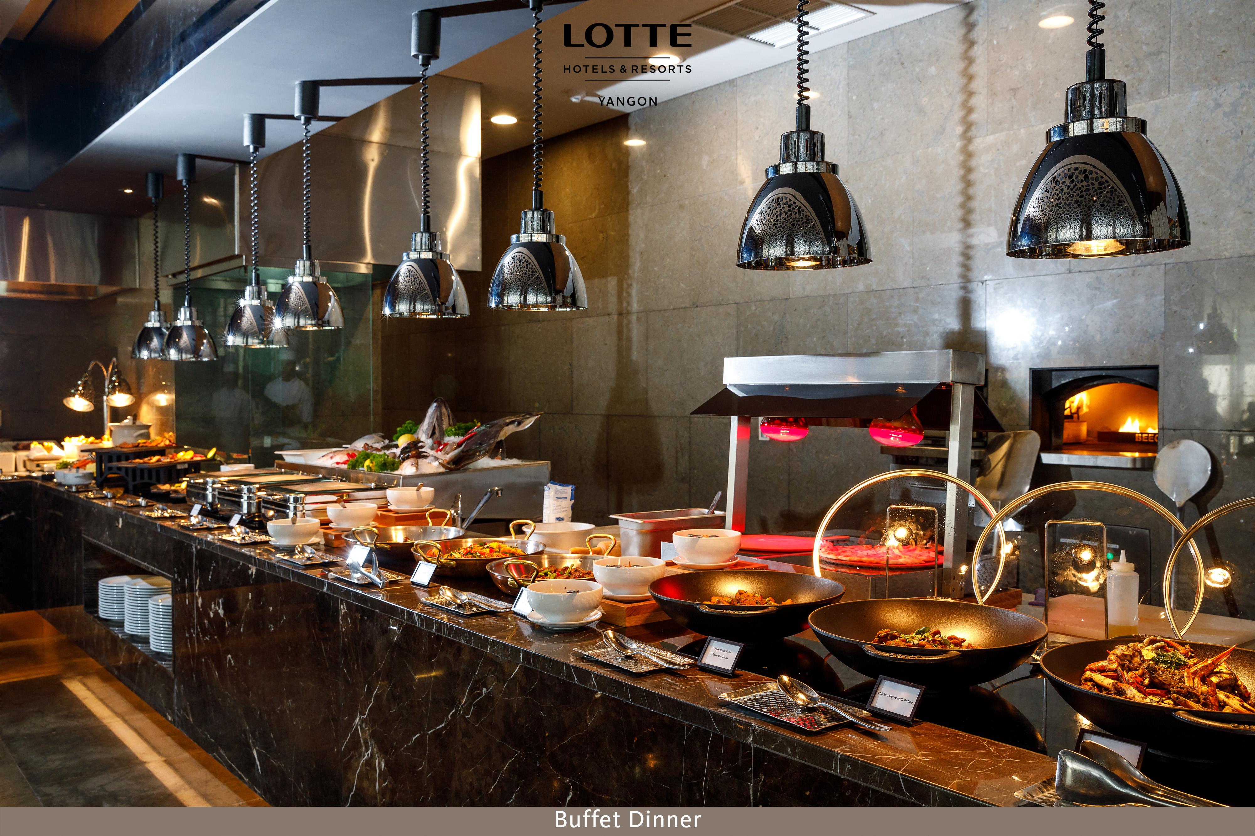 Lotte Hotel Yangón Exterior foto
