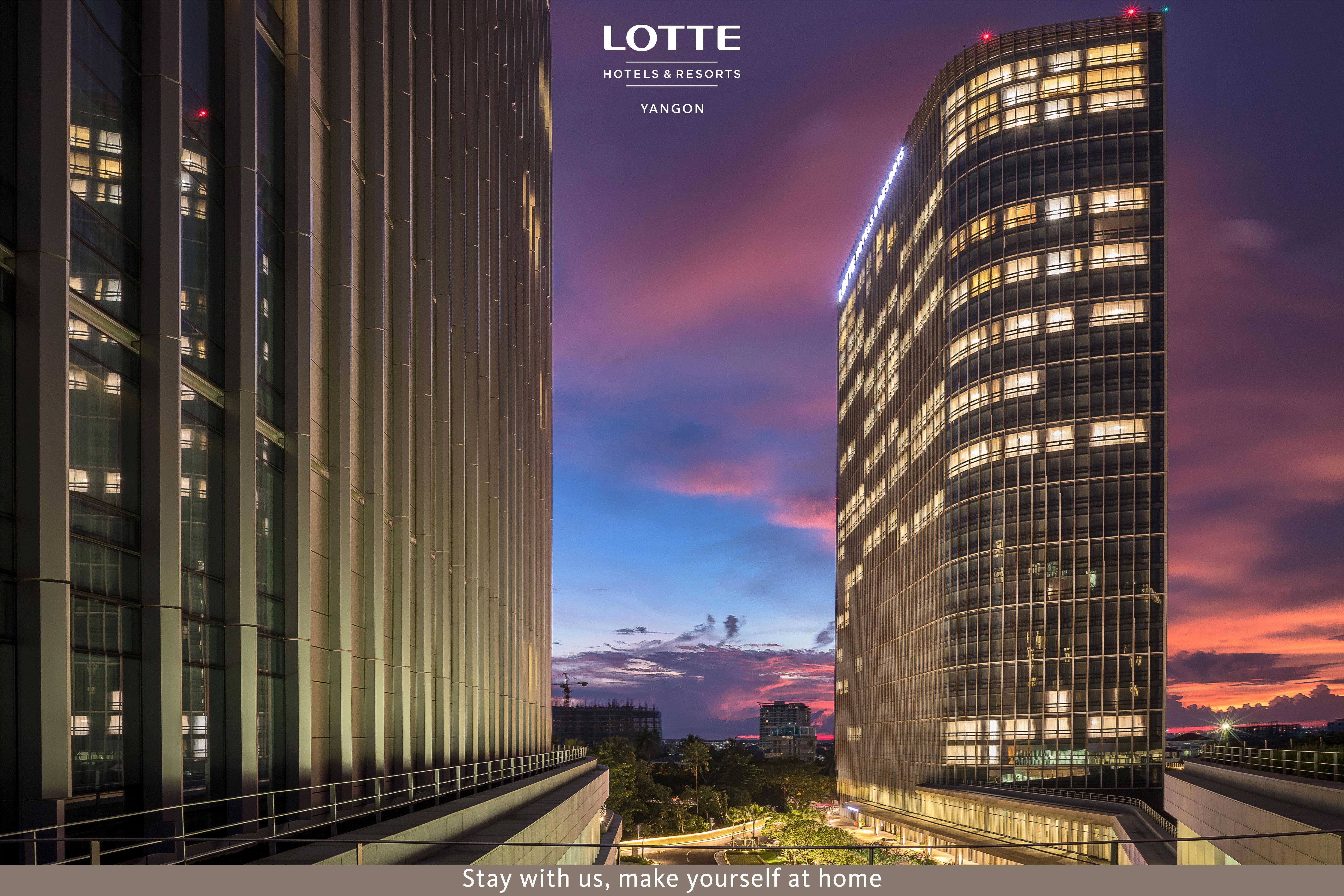 Lotte Hotel Yangón Exterior foto